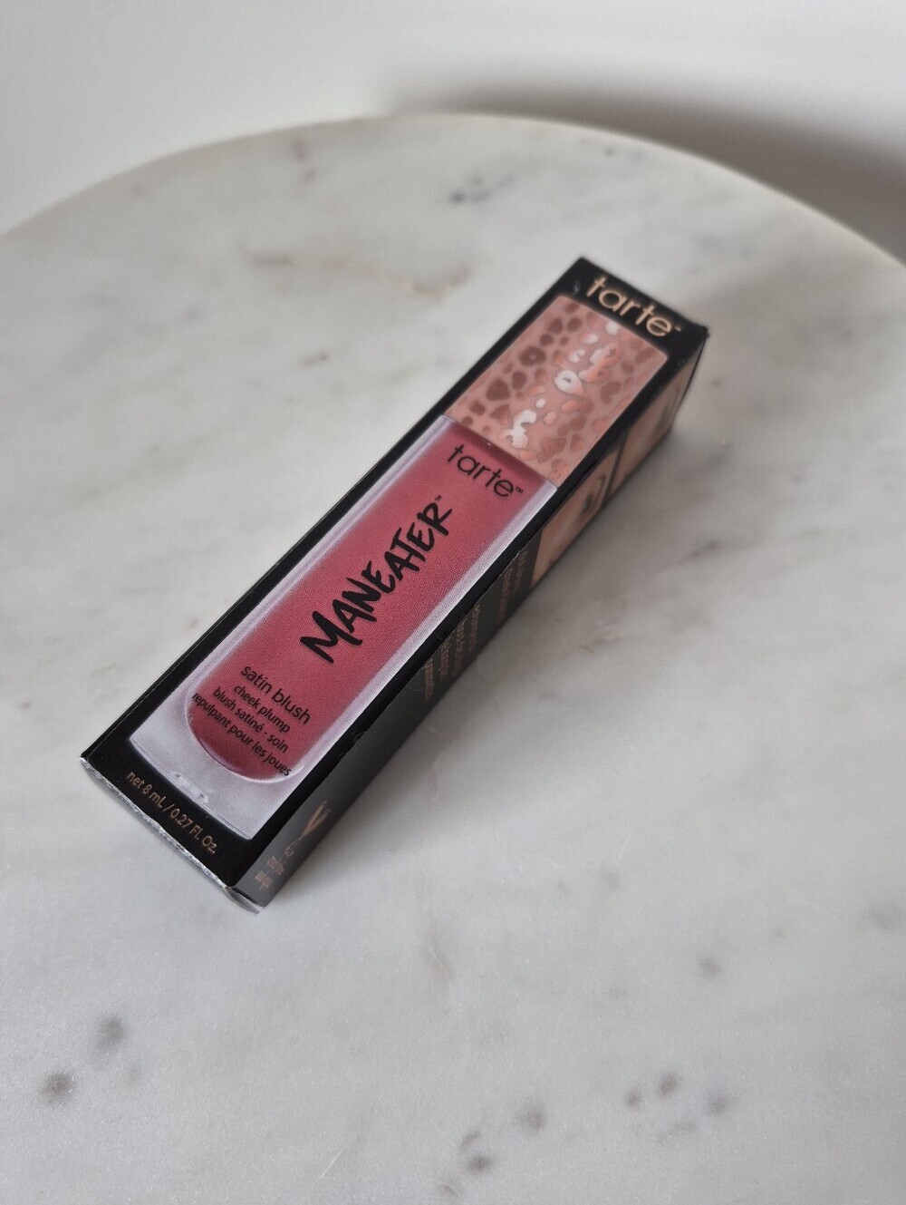 Tarte Maneater Satin Blush Liquid - rosy pink